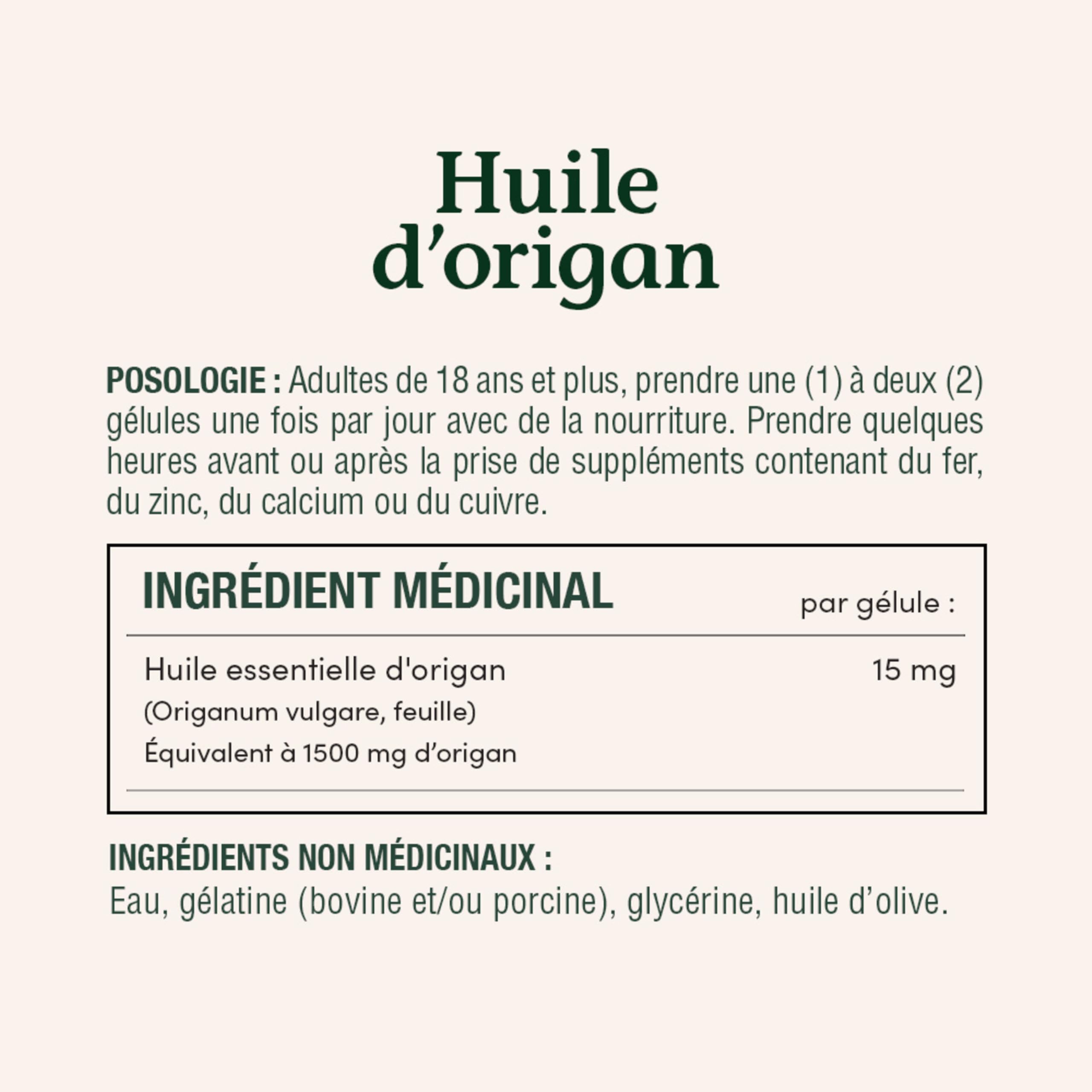 Nature's Bounty Aceite de Orégano, detalle de producto, ideal para fortalecer rutinas diarias.