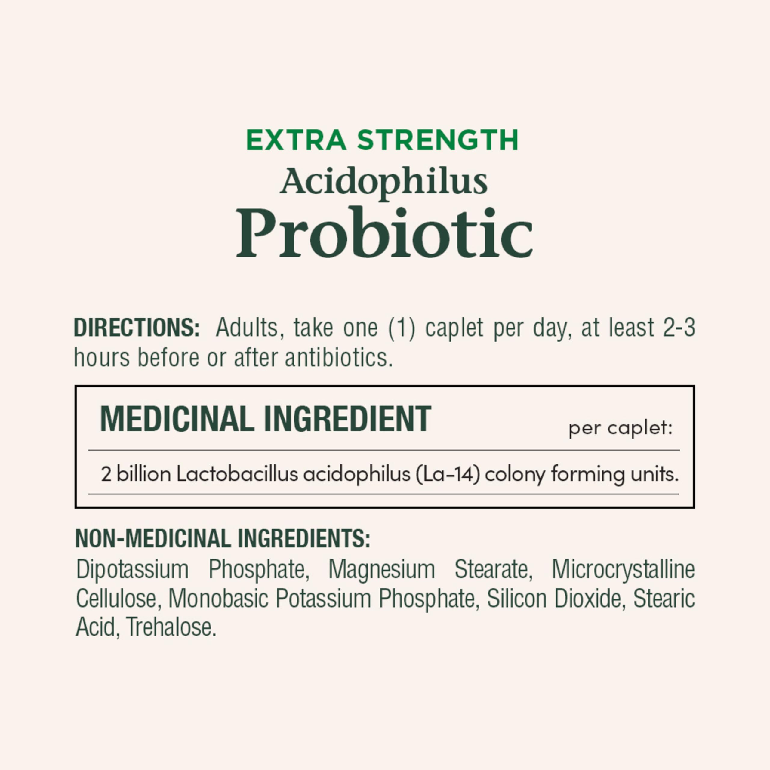 Nature's Bounty Acidophilus cápsulas 2 mil millones, promueven microbiota intestinal