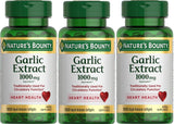 Nature's Bounty ajo-extracto cápsulas, liberación rápida para uso diario y circulación