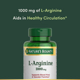 Nature’s Bounty L-Arginina 1000 mg: aminoácido clave para la construcción de proteínas