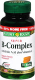 Nature's Bounty B-Complejo tabletas 150 para energía diaria y bienestar general