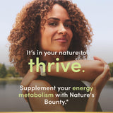 Nature's Bounty B12 apoya metabolismo energético