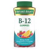 Nature's Bounty B12 gomitas Frutos rojos: apoyo diario a la energía