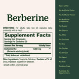 Rutina diaria con Nature's Bounty Berberine, fácil de incorporar