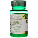 Comprimidos Nature's Bounty Biotina, 100 unidades para planificación diaria.