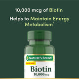 Nature's Bounty Biotina para uñas fuertes; puede contribuir a uñas más resistentes.