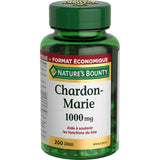 Nature's Bounty Cardo Mariano, cápsulas visibles para apoyo digestivo saludable