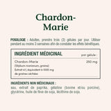 Nature's Bounty Cardo Mariano, frente de botella para recordar la dosis diaria