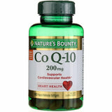 Nature's Bounty CoQ10 200 mg, botella con cápsulas gel suave