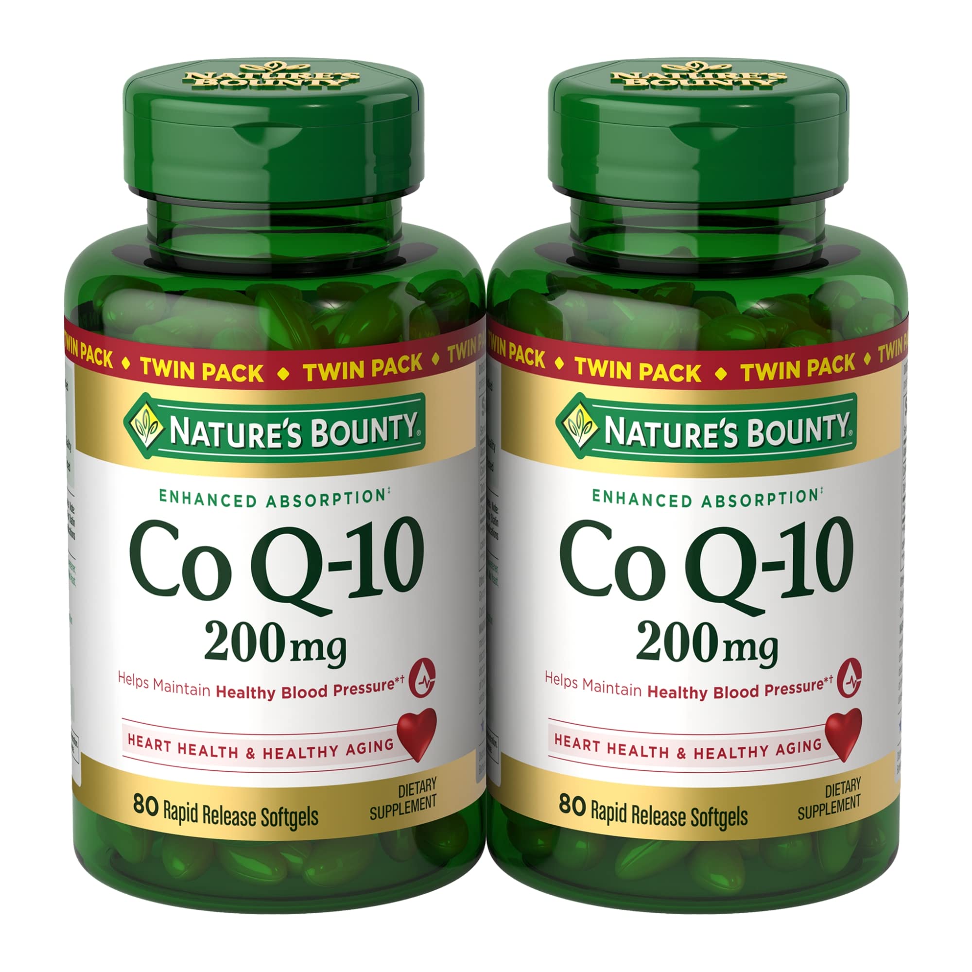 Nature's Bounty CoQ10 botella: posible apoyo para energía y salud cardíaca