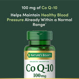 Nature's Bounty CoQ10 etiqueta Q-Sorb, antioxidante clave