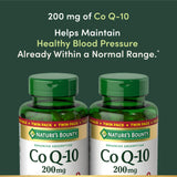 Nature's Bounty CoQ10 softgels: formato suave para energía diaria