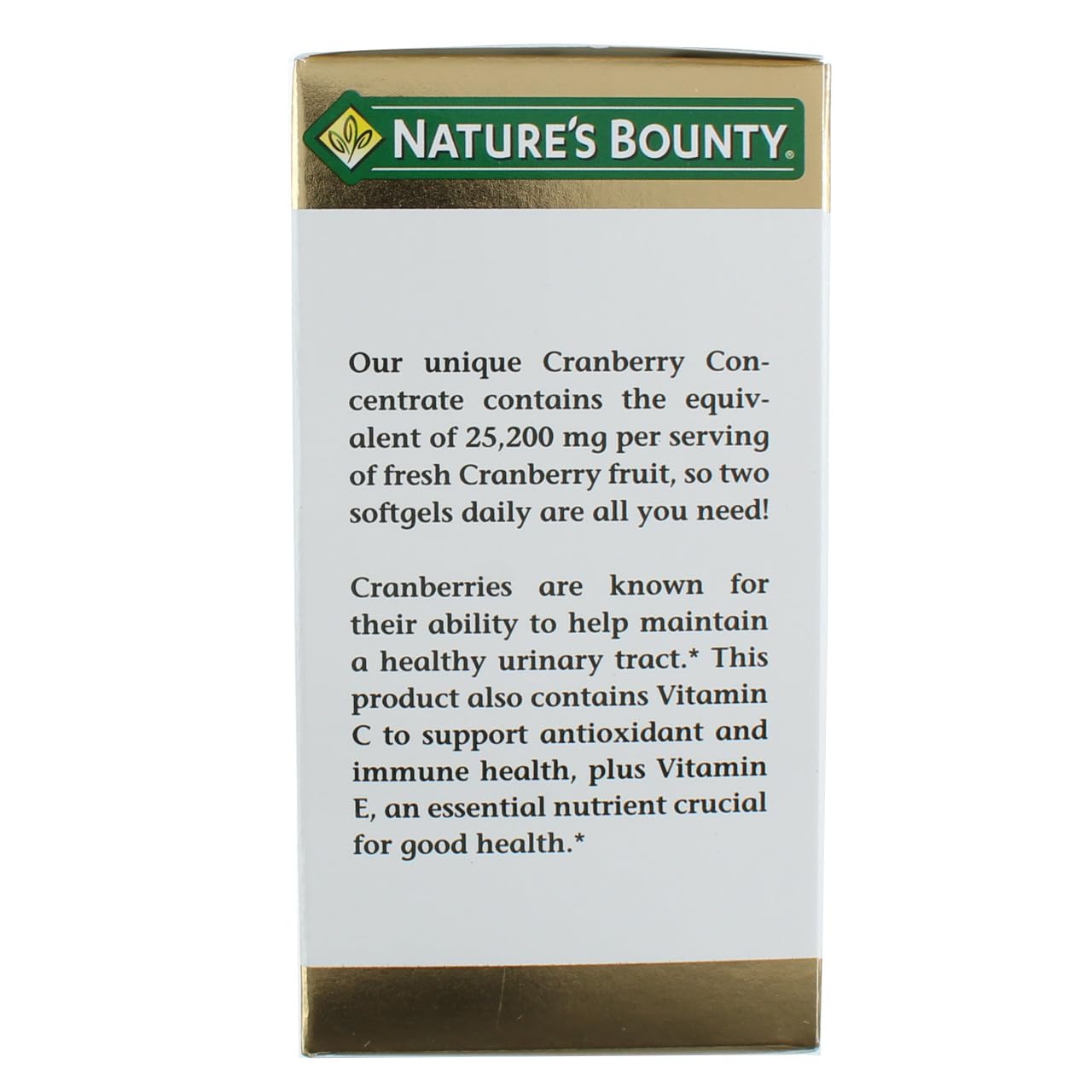 Nature's Bounty Cranberry, cápsulas blandas en primer plano, beneficios antioxidantes para la salud