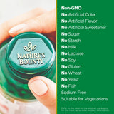 Nature's Bounty cromo-picolinato 800 mcg, botella para energía diaria