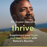Nature's Bounty D3 K2, cápsulas blancas para consumo diario