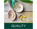 Nature's Bounty E-400 IU: etiqueta lateral con indicaciones de uso diario.