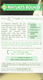 Nature's Bounty etiqueta frontal del probiótico para uso diario