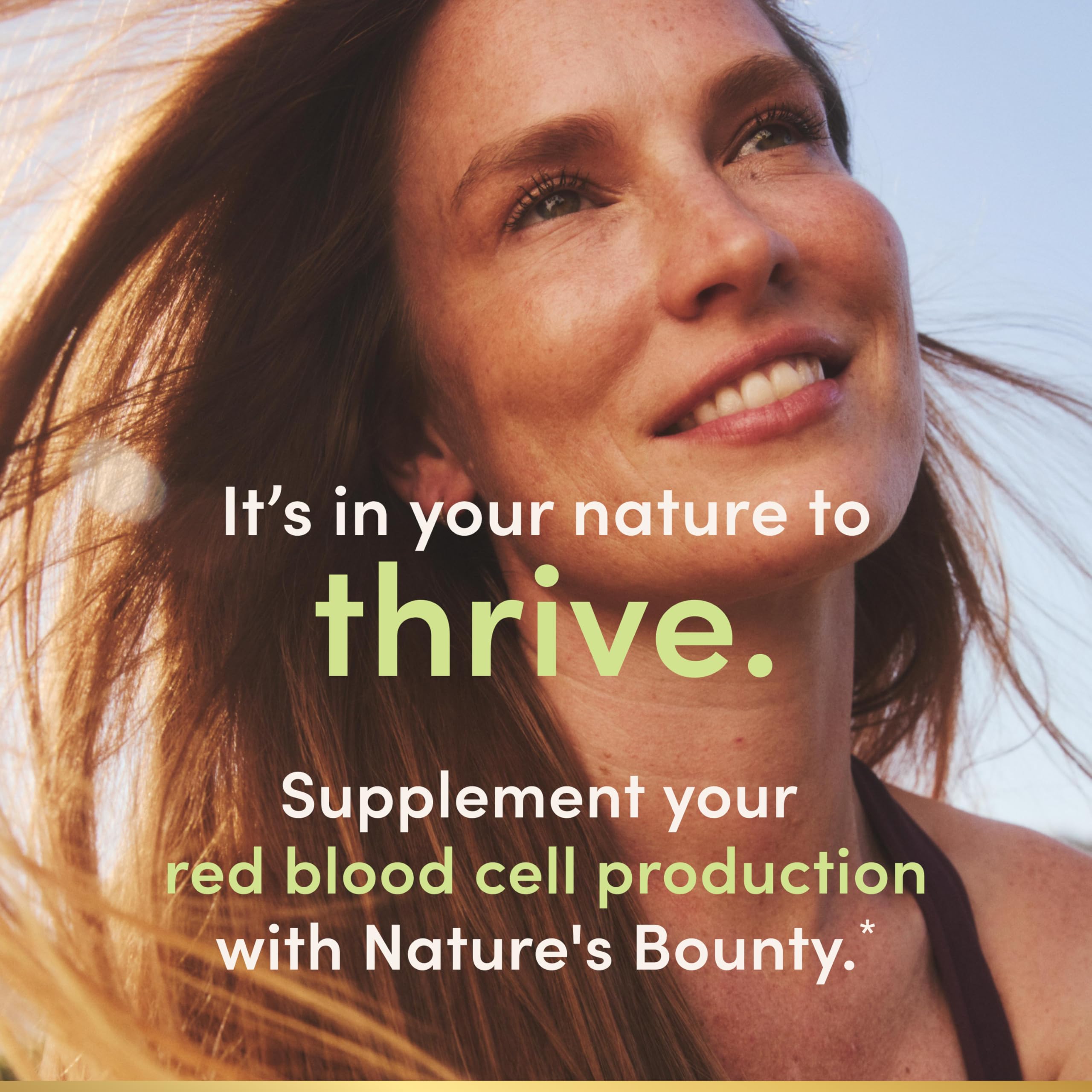 Nature’s Bounty Gentle Iron: sin OGM y sin gluten, opción apta para diversas dietas.
