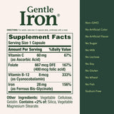 Nature’s Bounty Gentle Iron: ideal para mujeres y hombres que buscan apoyo suave.