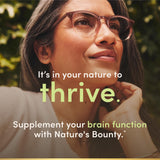Nature's Bounty Ginkgo Biloba, envase compacto, fácil de almacenar