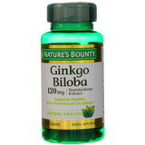 Nature's Bounty Ginkgo Biloba, cápsulas, opción práctica para la rutina diaria