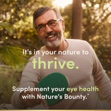 Nature's Bounty Lutein 40 mg: etiqueta destaca gluten y no-GMO.