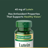 Nature's Bounty Lutein 40 mg: pack de 4 cajas, rutina diaria de cuidado ocular.