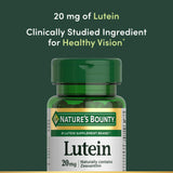Nature's Bounty Lutein: softgels para cuidado visual diario