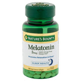 Nature's Bounty Melatonina botella de 90 cápsulas para dormir relajadamente