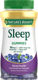 Nature's Bounty melatonina gomitas botella promueve descanso más tranquilo