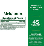 Pack de 3 frascos Nature's Bounty Melatonina para uso prolongado
