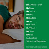 Nature's Bounty melatonina tabletas vegetarianas para descanso, aptas para vegetarianos