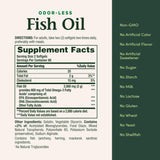 Nature's Bounty Omega-3 1000 mg, cápsulas con vitamina E para conservar la frescura