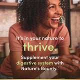 Nature's Bounty Probiotic GX empaque para ingesta diaria.