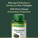 Nature's Bounty Sambucus concentrado de saúco para antioxidantes