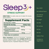Nature's Bounty Sleep3+ cápsulas: relajación mental para la noche