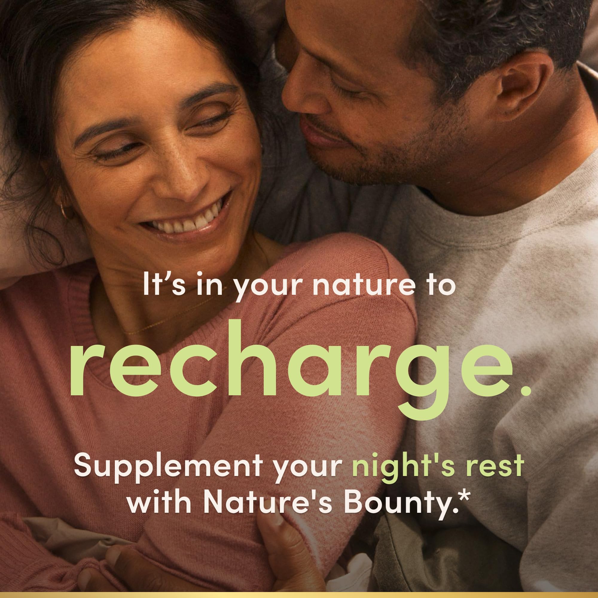 Nature's Bounty Sleep3+ etiqueta frontal: lectura clara de dosis y beneficios