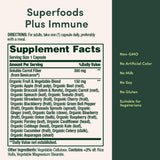 Nature's Bounty Superfoods Dosis diaria: toma una cápsula al día con la comida