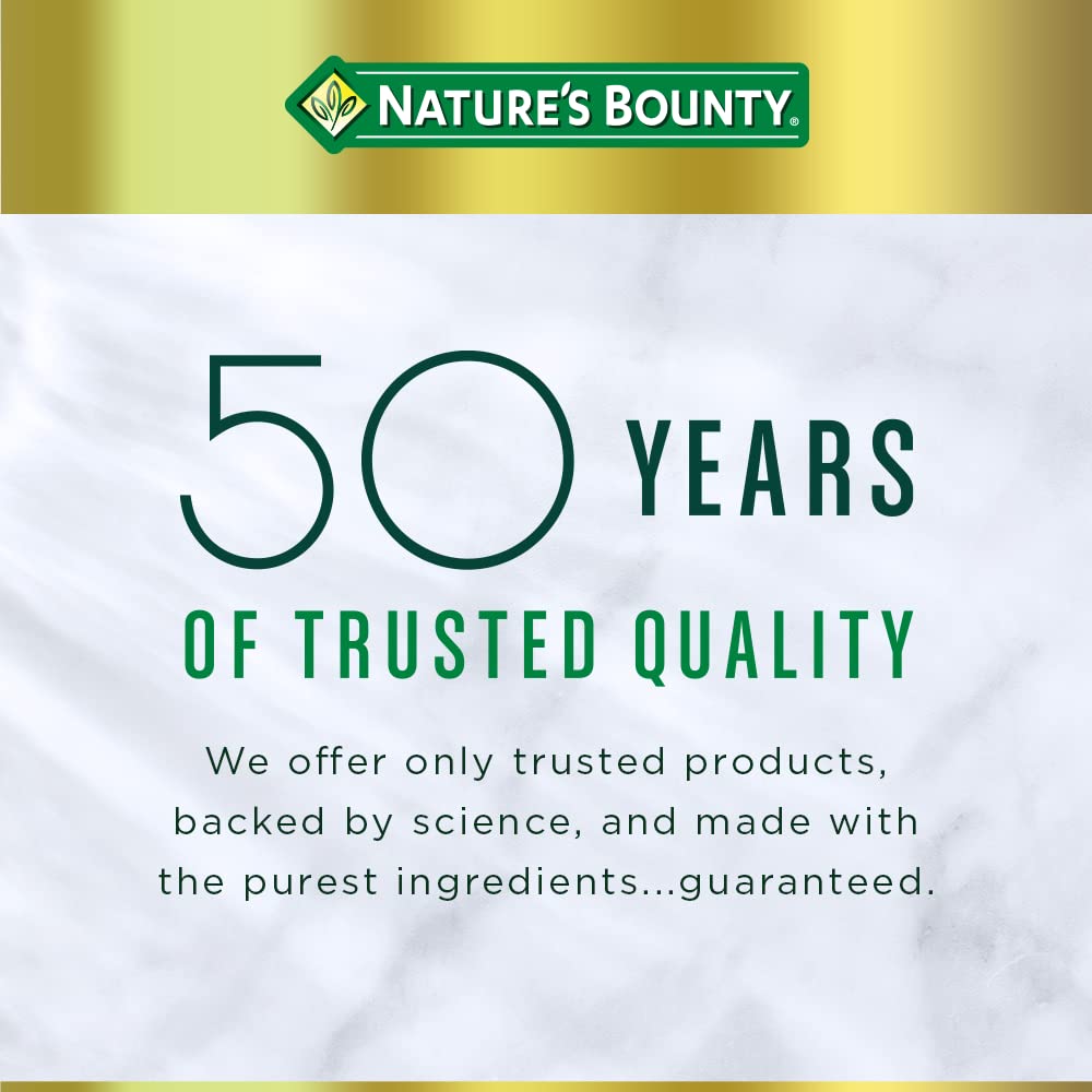 Nature's Bounty zinc 50 mg cápsulas, caja informativa para lectura rápida.
