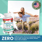 NATURE'S BRANCH Magnesio Taurato 400 mg: 200 cápsulas para suministro prolongado.