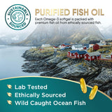 Nature's Choice Omega-3 calidad cGMP, pruebas de terceros.