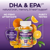Nature's Choice Omega 3 gomitas con pruebas de terceros para pureza