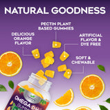 Nature's Choice Omega 3 gomitas sin regusto marino al masticarlas