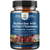 Natures Craft Berberina equilibrio, botella 1200 mg para uso diario y balance.