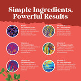 Natures Craft Biotina Gominolas uñas fuertes y sanas
