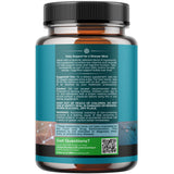 Botella de Natures Craft Nootropico facilita consumo diario para claridad mental.