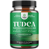 Natures Craft Tudca 500 mg en botella, apoyo para hígado y vesícula.