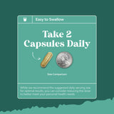 Capsulas en vaso con Natures Craft para consumo práctico
