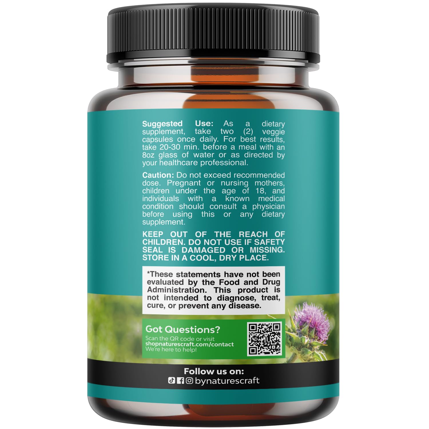 Natures Craft Liver Cleanse: cápsulas listas para la rutina diaria