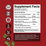 Natures Craft Castaño de Indias — extracto, ingrediente clave para la salud venosa.